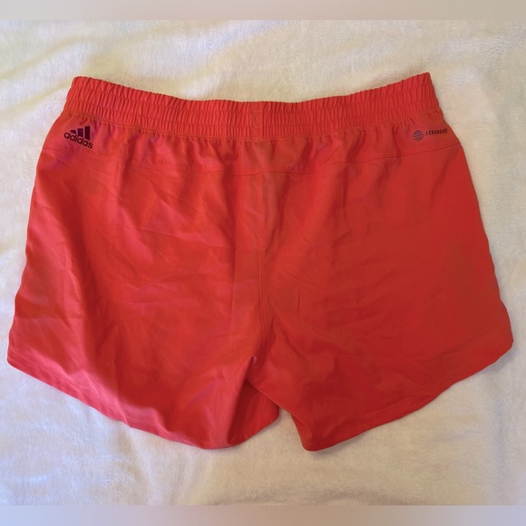 Adidas Pacer Snap Training Shorts Coral Pink - Picture 7 of 13
